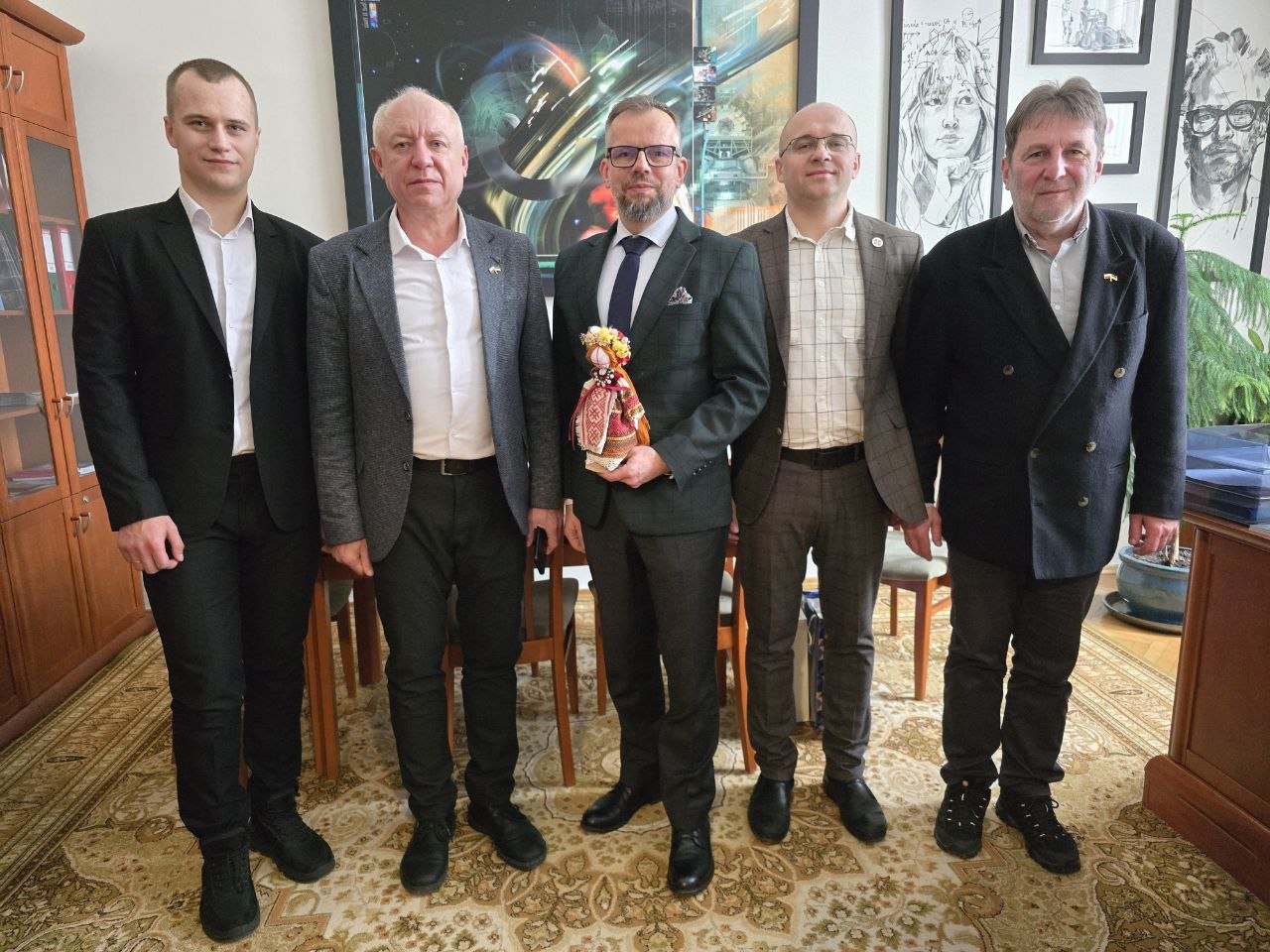 Візит делегації Хмельницького національного університету до Гірничо-металургійної академії (Краків, Польща)