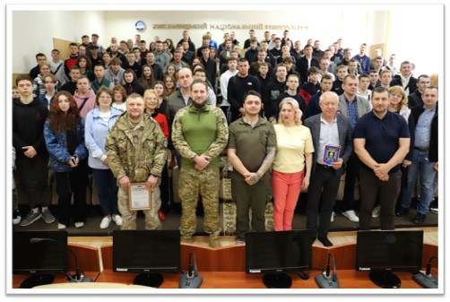 Зустріч із представниками легендарної 3-ї окремої танкової Залізної бригади